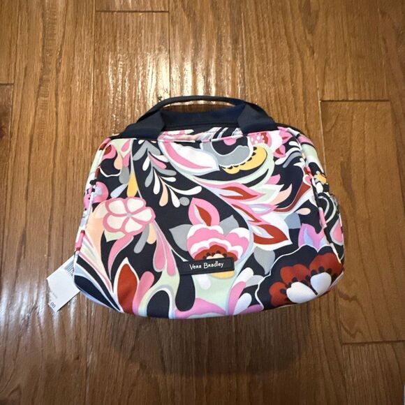 New Vera Bradley Multicolor Floral Modern Paisley lunch tote. - Picture 2 of 10
